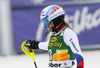 Charlotte Chable of Switzerland reacts in finish of the second run of the women slalom race for 51st Golden Fox trophy of Audi FIS Alpine skiing World cup in Maribor, Slovenia. Women slalom race for 51st Golden Fox trophy of Audi FIS Alpine skiing World cup season 2014-2015, was held on Sunday, 22nd of February 2015 in Maribor, Slovenia.
