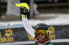 Sixth placed Wendy Holdener of Switzerland reacts in finish of the second run of the women slalom race for 51st Golden Fox trophy of Audi FIS Alpine skiing World cup in Maribor, Slovenia. Women slalom race for 51st Golden Fox trophy of Audi FIS Alpine skiing World cup season 2014-2015, was held on Sunday, 22nd of February 2015 in Maribor, Slovenia.
