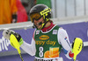 Sixth placed Wendy Holdener of Switzerland reacts in finish of the second run of the women slalom race for 51st Golden Fox trophy of Audi FIS Alpine skiing World cup in Maribor, Slovenia. Women slalom race for 51st Golden Fox trophy of Audi FIS Alpine skiing World cup season 2014-2015, was held on Sunday, 22nd of February 2015 in Maribor, Slovenia.
