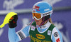 Maren Wiesler of Germany reacts in finish of the second run of the women slalom race for 51st Golden Fox trophy of Audi FIS Alpine skiing World cup in Maribor, Slovenia. Women slalom race for 51st Golden Fox trophy of Audi FIS Alpine skiing World cup season 2014-2015, was held on Sunday, 22nd of February 2015 in Maribor, Slovenia.
