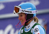 Maren Wiesler of Germany reacts in finish of the second run of the women slalom race for 51st Golden Fox trophy of Audi FIS Alpine skiing World cup in Maribor, Slovenia. Women slalom race for 51st Golden Fox trophy of Audi FIS Alpine skiing World cup season 2014-2015, was held on Sunday, 22nd of February 2015 in Maribor, Slovenia.
