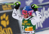 Second placed Veronika Velez Zuzulova of Slovakia reacts in finish of the second run of the women slalom race for 51st Golden Fox trophy of Audi FIS Alpine skiing World cup in Maribor, Slovenia. Women slalom race for 51st Golden Fox trophy of Audi FIS Alpine skiing World cup season 2014-2015, was held on Sunday, 22nd of February 2015 in Maribor, Slovenia.
