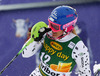 Second placed Veronika Velez Zuzulova of Slovakia reacts in finish of the second run of the women slalom race for 51st Golden Fox trophy of Audi FIS Alpine skiing World cup in Maribor, Slovenia. Women slalom race for 51st Golden Fox trophy of Audi FIS Alpine skiing World cup season 2014-2015, was held on Sunday, 22nd of February 2015 in Maribor, Slovenia.
