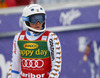 Ninth placed Frida Hansdotter of Sweden reacts in finish of the second run of the women slalom race for 51st Golden Fox trophy of Audi FIS Alpine skiing World cup in Maribor, Slovenia. Women slalom race for 51st Golden Fox trophy of Audi FIS Alpine skiing World cup season 2014-2015, was held on Sunday, 22nd of February 2015 in Maribor, Slovenia.
