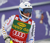 Frida Hansdotter of Sweden reacts in the finish of the first run of the women slalom race for 51st Golden Fox trophy of Audi FIS Alpine skiing World cup in Maribor, Slovenia. Women slalom race for 51st Golden Fox trophy of Audi FIS Alpine skiing World cup season 2014-2015, was held on Sunday, 22nd of February 2015 in Maribor, Slovenia.
