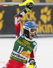 Bernadette Schild of Austria reacts in the finish of the first run of the women slalom race for 51st Golden Fox trophy of Audi FIS Alpine skiing World cup in Maribor, Slovenia. Women slalom race for 51st Golden Fox trophy of Audi FIS Alpine skiing World cup season 2014-2015, was held on Sunday, 22nd of February 2015 in Maribor, Slovenia.
