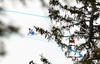 Andrej Sporn of Slovenia skiing in second training run for the men downhill race of Audi FIS Alpine skiing World cup in Garmisch-Partenkirchen, Germany. Second training for men downhill race of Audi FIS Alpine skiing World cup season 2014-2015, was held on Friday, 27th of February 2015 in Garmisch-Partenkirchen, Germany.
