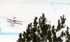 Klemen Kosi of Slovenia skiing in second training run for the men downhill race of Audi FIS Alpine skiing World cup in Garmisch-Partenkirchen, Germany. Second training for men downhill race of Audi FIS Alpine skiing World cup season 2014-2015, was held on Friday, 27th of February 2015 in Garmisch-Partenkirchen, Germany.
