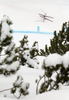 Mauro Caviezel of Switzerland skiing in second training run for the men downhill race of Audi FIS Alpine skiing World cup in Garmisch-Partenkirchen, Germany. Second training for men downhill race of Audi FIS Alpine skiing World cup season 2014-2015, was held on Friday, 27th of February 2015 in Garmisch-Partenkirchen, Germany.
