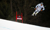 Josef Ferstl of Germany skiing in second training run for the men downhill race of Audi FIS Alpine skiing World cup in Garmisch-Partenkirchen, Germany. Second training for men downhill race of Audi FIS Alpine skiing World cup season 2014-2015, was held on Friday, 27th of February 2015 in Garmisch-Partenkirchen, Germany.
