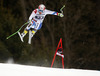 Patrick Kueng of Switzerland skiing in second training run for the men downhill race of Audi FIS Alpine skiing World cup in Garmisch-Partenkirchen, Germany. Second training for men downhill race of Audi FIS Alpine skiing World cup season 2014-2015, was held on Friday, 27th of February 2015 in Garmisch-Partenkirchen, Germany.
