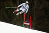 Andreas Sander of Germany skiing in second training run for the men downhill race of Audi FIS Alpine skiing World cup in Garmisch-Partenkirchen, Germany. Second training for men downhill race of Audi FIS Alpine skiing World cup season 2014-2015, was held on Friday, 27th of February 2015 in Garmisch-Partenkirchen, Germany.
