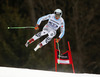 Andreas Sander of Germany skiing in second training run for the men downhill race of Audi FIS Alpine skiing World cup in Garmisch-Partenkirchen, Germany. Second training for men downhill race of Audi FIS Alpine skiing World cup season 2014-2015, was held on Friday, 27th of February 2015 in Garmisch-Partenkirchen, Germany.
