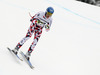 Romed Baumann of Austria skiing during the men downhill race of Audi FIS Alpine skiing World cup in Garmisch-Partenkirchen, Germany. Men downhill race of Audi FIS Alpine skiing World cup season 2014-2015, was held on Saturday, 28th of February 2015 in Garmisch-Partenkirchen, Germany.
