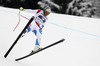 Beat Feuz of Switzerland skiing during the men downhill race of Audi FIS Alpine skiing World cup in Garmisch-Partenkirchen, Germany. Men downhill race of Audi FIS Alpine skiing World cup season 2014-2015, was held on Saturday, 28th of February 2015 in Garmisch-Partenkirchen, Germany.
