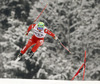 Fifth placed Dominik Paris of Italy skiing during the men downhill race of Audi FIS Alpine skiing World cup in Garmisch-Partenkirchen, Germany. Men downhill race of Audi FIS Alpine skiing World cup season 2014-2015, was held on Saturday, 28th of February 2015 in Garmisch-Partenkirchen, Germany.
