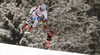 Mauro Caviezel of Switzerland skiing during the men downhill race of Audi FIS Alpine skiing World cup in Garmisch-Partenkirchen, Germany. Men downhill race of Audi FIS Alpine skiing World cup season 2014-2015, was held on Saturday, 28th of February 2015 in Garmisch-Partenkirchen, Germany.
