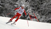 Matteo Marsaglia of Italy skiing during the men downhill race of Audi FIS Alpine skiing World cup in Garmisch-Partenkirchen, Germany. Men downhill race of Audi FIS Alpine skiing World cup season 2014-2015, was held on Saturday, 28th of February 2015 in Garmisch-Partenkirchen, Germany.
