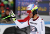 Carlo Janka of Switzerland reacts in finish of the men downhill race of Audi FIS Alpine skiing World cup in Garmisch-Partenkirchen, Germany. Men downhill race of Audi FIS Alpine skiing World cup season 2014-2015, was held on Saturday, 28th of February 2015 in Garmisch-Partenkirchen, Germany.
