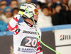 Hannes Reichelt of Austria reacts in finish of the men downhill race of Audi FIS Alpine skiing World cup in Garmisch-Partenkirchen, Germany. Men downhill race of Audi FIS Alpine skiing World cup season 2014-2015, was held on Saturday, 28th of February 2015 in Garmisch-Partenkirchen, Germany.
