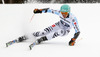 Felix Neureuther of Germany skiing in first run of men giant slalom race of Audi FIS Alpine skiing World cup in Garmisch-Partenkirchen, Germany. Men giant slalom race of Audi FIS Alpine skiing World cup season 2014-2015, was held on Sunday, 1st of March 2015 in Garmisch-Partenkirchen, Germany.
