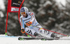 Fritz Dopfer of Germany skiing in first run of men giant slalom race of Audi FIS Alpine skiing World cup in Garmisch-Partenkirchen, Germany. Men giant slalom race of Audi FIS Alpine skiing World cup season 2014-2015, was held on Sunday, 1st of March 2015 in Garmisch-Partenkirchen, Germany.
