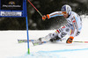 Fritz Dopfer of Germany skiing in first run of men giant slalom race of Audi FIS Alpine skiing World cup in Garmisch-Partenkirchen, Germany. Men giant slalom race of Audi FIS Alpine skiing World cup season 2014-2015, was held on Sunday, 1st of March 2015 in Garmisch-Partenkirchen, Germany.
