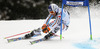 Fritz Dopfer of Germany skiing in first run of men giant slalom race of Audi FIS Alpine skiing World cup in Garmisch-Partenkirchen, Germany. Men giant slalom race of Audi FIS Alpine skiing World cup season 2014-2015, was held on Sunday, 1st of March 2015 in Garmisch-Partenkirchen, Germany.
