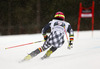 Marcus Sandell of Finland skiing in first run of men giant slalom race of Audi FIS Alpine skiing World cup in Garmisch-Partenkirchen, Germany. Men giant slalom race of Audi FIS Alpine skiing World cup season 2014-2015, was held on Sunday, 1st of March 2015 in Garmisch-Partenkirchen, Germany.
