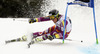 Kjetil Jansrud of Norway skiing in first run of men giant slalom race of Audi FIS Alpine skiing World cup in Garmisch-Partenkirchen, Germany. Men giant slalom race of Audi FIS Alpine skiing World cup season 2014-2015, was held on Sunday, 1st of March 2015 in Garmisch-Partenkirchen, Germany.
