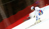 Gino Caviezel of Switzerland skiing in second run of men giant slalom race of Audi FIS Alpine skiing World cup in Garmisch-Partenkirchen, Germany. Men giant slalom race of Audi FIS Alpine skiing World cup season 2014-2015, was held on Sunday, 1st of March 2015 in Garmisch-Partenkirchen, Germany.
