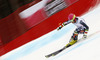 Marcus Sandell of Finland skiing in second run of men giant slalom race of Audi FIS Alpine skiing World cup in Garmisch-Partenkirchen, Germany. Men giant slalom race of Audi FIS Alpine skiing World cup season 2014-2015, was held on Sunday, 1st of March 2015 in Garmisch-Partenkirchen, Germany.
