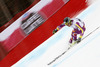 Kjetil Jansrud of Norway skiing in second run of men giant slalom race of Audi FIS Alpine skiing World cup in Garmisch-Partenkirchen, Germany. Men giant slalom race of Audi FIS Alpine skiing World cup season 2014-2015, was held on Sunday, 1st of March 2015 in Garmisch-Partenkirchen, Germany.
