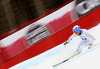 Matts Olsson of Sweden skiing in second run of men giant slalom race of Audi FIS Alpine skiing World cup in Garmisch-Partenkirchen, Germany. Men giant slalom race of Audi FIS Alpine skiing World cup season 2014-2015, was held on Sunday, 1st of March 2015 in Garmisch-Partenkirchen, Germany.
