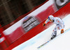 Fritz Dopfer of Germany skiing in second run of men giant slalom race of Audi FIS Alpine skiing World cup in Garmisch-Partenkirchen, Germany. Men giant slalom race of Audi FIS Alpine skiing World cup season 2014-2015, was held on Sunday, 1st of March 2015 in Garmisch-Partenkirchen, Germany.
