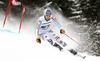 Fritz Dopfer of Germany skiing in first run of men giant slalom race of Audi FIS Alpine skiing World cup in Garmisch-Partenkirchen, Germany. Men giant slalom race of Audi FIS Alpine skiing World cup season 2014-2015, was held on Sunday, 1st of March 2015 in Garmisch-Partenkirchen, Germany.
