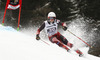 Filip Zubcic of Croatia skiing in first run of men giant slalom race of Audi FIS Alpine skiing World cup in Garmisch-Partenkirchen, Germany. Men giant slalom race of Audi FIS Alpine skiing World cup season 2014-2015, was held on Sunday, 1st of March 2015 in Garmisch-Partenkirchen, Germany.
