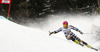 Samu Torsti of Finland skiing in first run of men giant slalom race of Audi FIS Alpine skiing World cup in Garmisch-Partenkirchen, Germany. Men giant slalom race of Audi FIS Alpine skiing World cup season 2014-2015, was held on Sunday, 1st of March 2015 in Garmisch-Partenkirchen, Germany.
