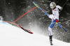 Elia Zurbriggen of Switzerland skiing in first run of men giant slalom race of Audi FIS Alpine skiing World cup in Garmisch-Partenkirchen, Germany. Men giant slalom race of Audi FIS Alpine skiing World cup season 2014-2015, was held on Sunday, 1st of March 2015 in Garmisch-Partenkirchen, Germany.
