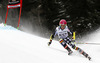 Eemeli Pirinen of Finland skiing in first run of men giant slalom race of Audi FIS Alpine skiing World cup in Garmisch-Partenkirchen, Germany. Men giant slalom race of Audi FIS Alpine skiing World cup season 2014-2015, was held on Sunday, 1st of March 2015 in Garmisch-Partenkirchen, Germany.
