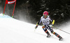 Eemeli Pirinen of Finland skiing in first run of men giant slalom race of Audi FIS Alpine skiing World cup in Garmisch-Partenkirchen, Germany. Men giant slalom race of Audi FIS Alpine skiing World cup season 2014-2015, was held on Sunday, 1st of March 2015 in Garmisch-Partenkirchen, Germany.
