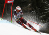 Natko Zrncic-Dim of Croatia skiing in first run of men giant slalom race of Audi FIS Alpine skiing World cup in Garmisch-Partenkirchen, Germany. Men giant slalom race of Audi FIS Alpine skiing World cup season 2014-2015, was held on Sunday, 1st of March 2015 in Garmisch-Partenkirchen, Germany.
