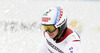 Gino Caviezel of Switzerland reacts in finish of the second run of men giant slalom race of Audi FIS Alpine skiing World cup in Garmisch-Partenkirchen, Germany. Men giant slalom race of Audi FIS Alpine skiing World cup season 2014-2015, was held on Sunday, 1st of March 2015 in Garmisch-Partenkirchen, Germany.
