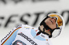 Stefan Luitz of Germany reacts in finish of the second run of men giant slalom race of Audi FIS Alpine skiing World cup in Garmisch-Partenkirchen, Germany. Men giant slalom race of Audi FIS Alpine skiing World cup season 2014-2015, was held on Sunday, 1st of March 2015 in Garmisch-Partenkirchen, Germany.
