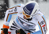 Fritz Dopfer of Germany reacts in finish of the second run of men giant slalom race of Audi FIS Alpine skiing World cup in Garmisch-Partenkirchen, Germany. Men giant slalom race of Audi FIS Alpine skiing World cup season 2014-2015, was held on Sunday, 1st of March 2015 in Garmisch-Partenkirchen, Germany.
