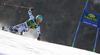 Felix Neureuther of Germany skiing in first run of men giant slalom race of Audi FIS Alpine skiing World cup in Kranjska Gora, Slovenia. Men giant slalom race of Audi FIS Alpine skiing World cup season 2014-2015, was held on Saturday, 14th of March 2015 in Kranjska Gora, Slovenia.
