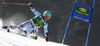 Felix Neureuther of Germany skiing in first run of men giant slalom race of Audi FIS Alpine skiing World cup in Kranjska Gora, Slovenia. Men giant slalom race of Audi FIS Alpine skiing World cup season 2014-2015, was held on Saturday, 14th of March 2015 in Kranjska Gora, Slovenia.
