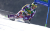 Kjetil Jansrud of Norway skiing in first run of men giant slalom race of Audi FIS Alpine skiing World cup in Kranjska Gora, Slovenia. Men giant slalom race of Audi FIS Alpine skiing World cup season 2014-2015, was held on Saturday, 14th of March 2015 in Kranjska Gora, Slovenia.
