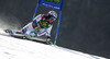 Justin Murisier of Switzerland skiing in first run of men giant slalom race of Audi FIS Alpine skiing World cup in Kranjska Gora, Slovenia. Men giant slalom race of Audi FIS Alpine skiing World cup season 2014-2015, was held on Saturday, 14th of March 2015 in Kranjska Gora, Slovenia.
