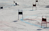 Fritz Dopfer of Germany skiing in the second run of men giant slalom race of Audi FIS Alpine skiing World cup in Kranjska Gora, Slovenia. Men giant slalom race of Audi FIS Alpine skiing World cup season 2014-2015, was held on Saturday, 14th of March 2015 in Kranjska Gora, Slovenia.
